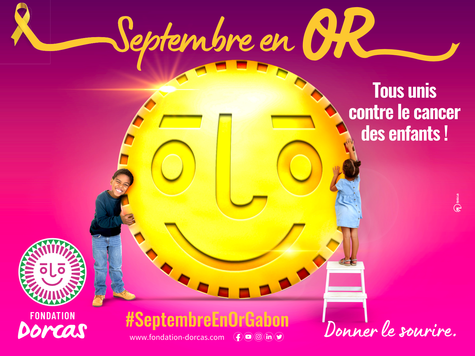 Affiche-4x3- Sept en Or Dondation Dorcas