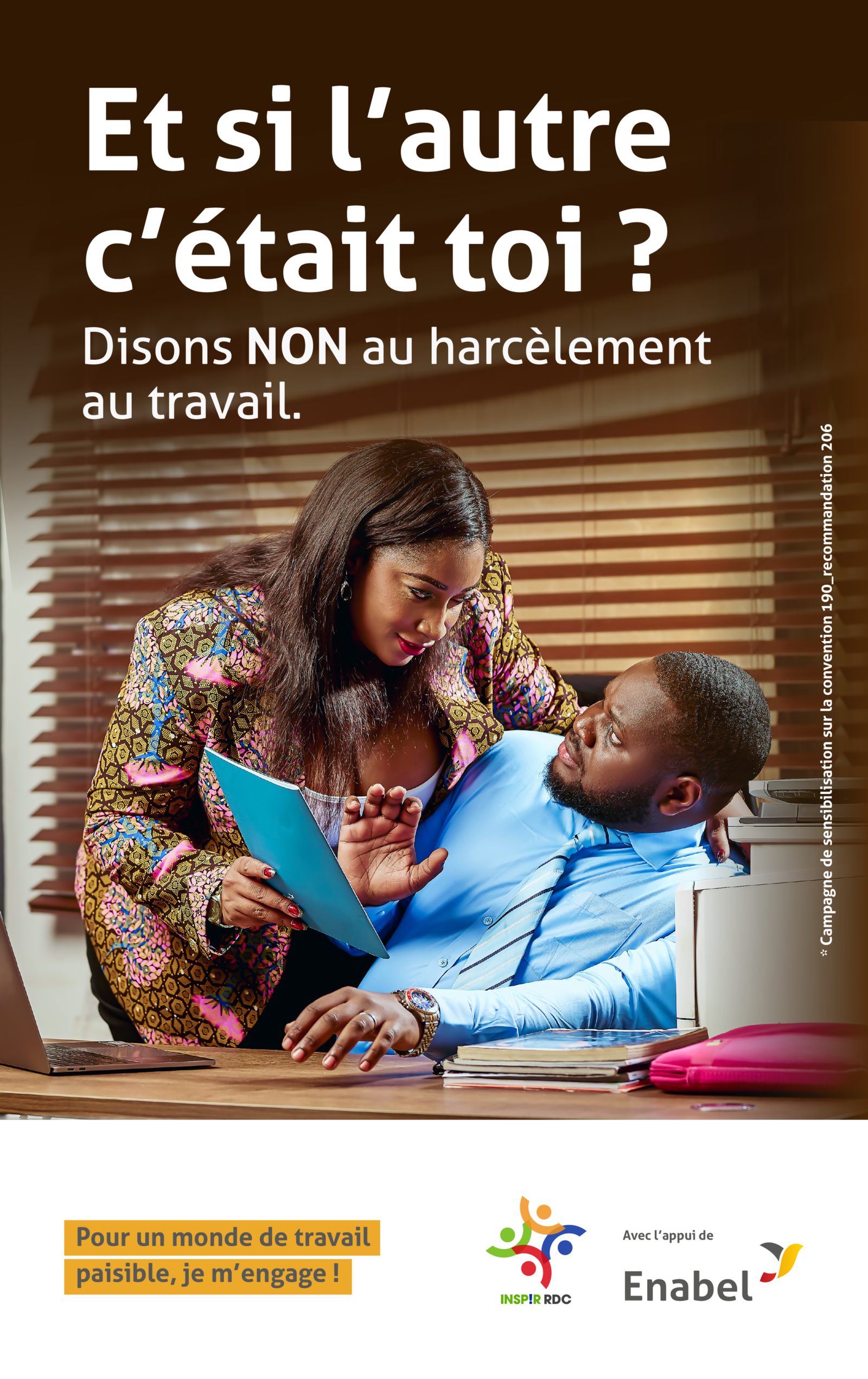 Presse ENABEL CAMP - Monde de travail paisible A