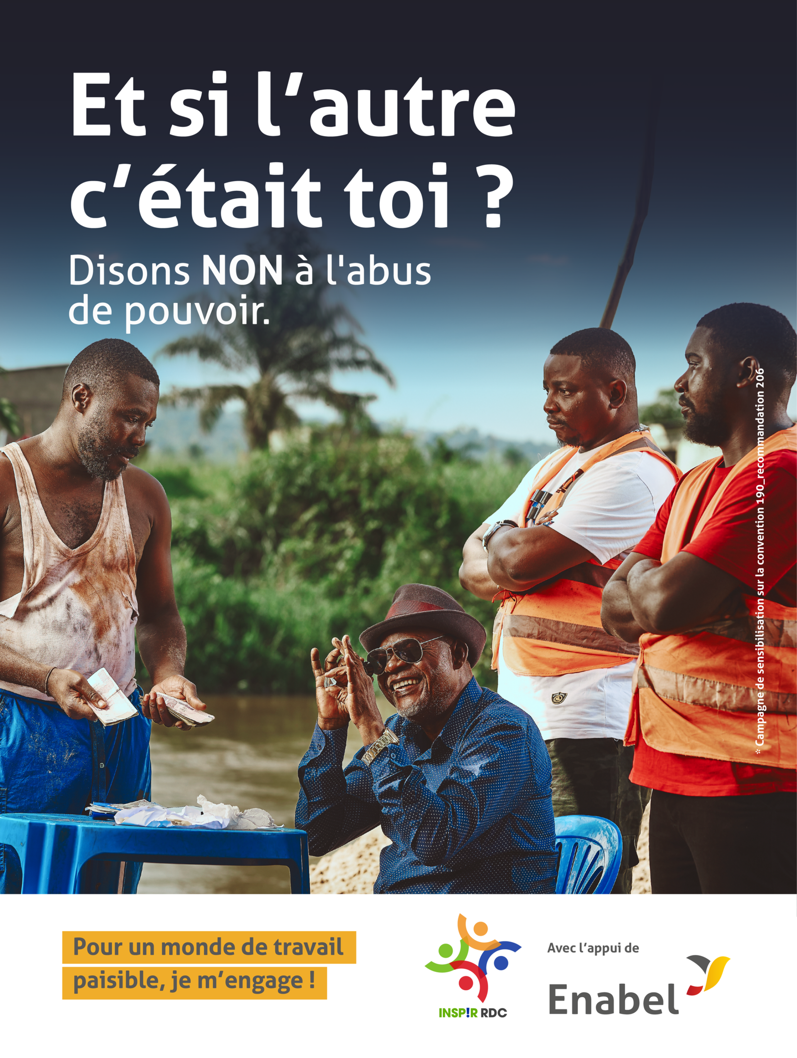 Presse ENABEL CAMP - Monde de travail paisible D